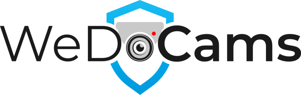 We Do Cams Logo - Comprehensive Security Solutions. Low-Voltage Security Solutions Provider. Security systems, audio/video, networking and smart building technologies.