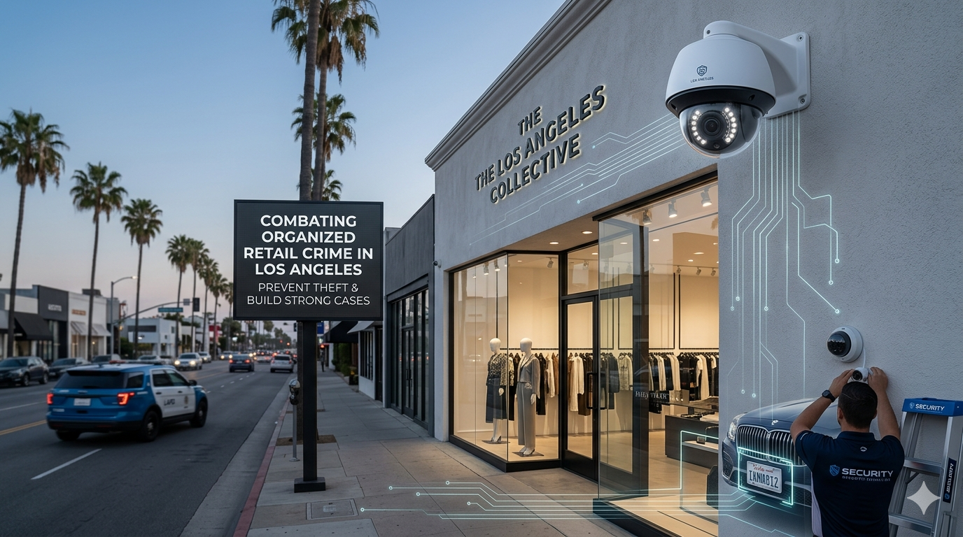 Secure your store and build ironclad legal cases with professional CCTV installation in Los Angeles to combat organized retail crime under strict new laws.
